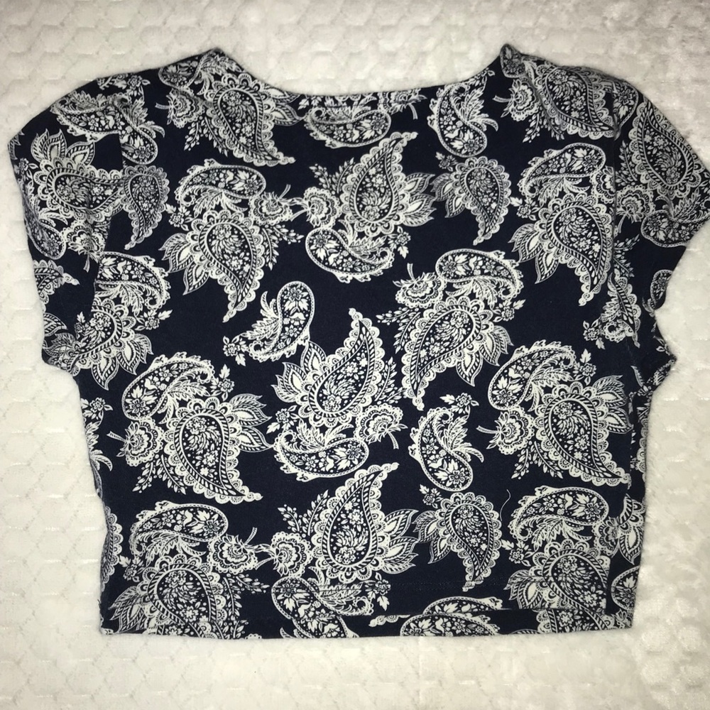 Cropped Ribbed Shirt - Picture 3 of 3